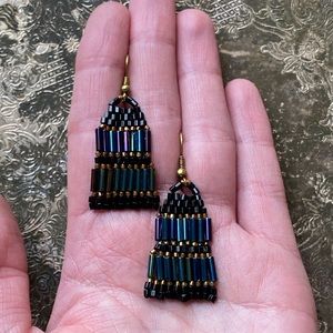 Handmade beaded earrings